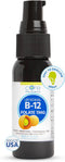 Core Med Science Liposomal B12 Folate TMG Liquid Spray Supplement for Women & Men - Supports Mood, Cognitive, & Heart Health - Vitamin B9 & Betain...