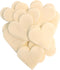 5 inch Stiff Felt Hearts 12pc - Cream...