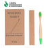 OUTIN Kids Bamboo Toothbrushes 20 Pcs Soft Bristles, Children Wood Toothbrush Colorful Eco Friendly Biodegradable Wooden Handle Tooth Brush, Multi...