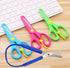 Loop Scissors for Children and Teens, Right and Lefty Support, Easy-Open Squeeze Handles Safety Scissors Toddler Safety Craft Scissors Student & C...