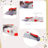 Handheld Sewing Machine Mini Professional Battery Powered, Portable Electric Stitching Machine for Beginners, Red Ergonomic and Compact Hand Sewer...