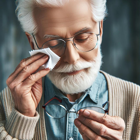 Eyeglasses Cleaning Cloth Glasses Cloths Bulk (5.5"x5.5", White, 100 pcs, No logo) for Eyeglasses, Lenses, Phones, Screens, Camera, Silverware, De...