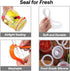 Silicone Replacement Gasket, Airtight Rubber Seals Rings for Mason Jar Lids, Leak-Proof Canning Silicone Fitting Seals for Glass Clip Top Jars (Wh...