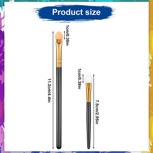30pcs Sponge Applicators Pastel Painting Brushes, Pastel Sponge Detailed Ink Paints Brush Tools for Painting DIY Scrapbooking Cards Making (4.4in,...