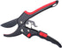 Pruning shears, work 3 times easier, MUSTKING garden clippers (Adjustable- Upgraded- Reddish black)...