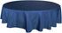 Tektrum Heavy Duty 70 inch Round Elegant Waffle Weave Check Jacquard Tablecloth Table Cover - Waterproof/Stain Resistant/Spill Proof - Great for D...
