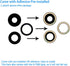 Rear Back Camera Lens Glass Replacement for iPhone 13 Pro & 13 Pro Max All Carriers Pre-Installed Adhesive with Installation Manual and Repair Too...