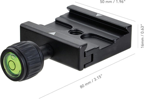 Arca Swiss Type Camera Tripod Mount Plate 3/8" to 1/4" Adapter...