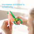 Kids Safety Scissors, Toddler Plastic Training Scissors, Children Preschool Craft Scissors?3 Pack?with 60 Colorful Paper Cutting...