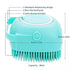 BEAUTY PCKT 2 IN 1 CAT AND DOG BATH MASSAGE BRUSH (pink, soft colors)...