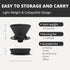 Collapsible Coffee Dripper, Silicone Reusable Pour Over Coffee Maker, Pour Over Coffee Dripper for Camping, Business Trip, Home?Office, Single Cle...