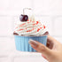 EUSOAR Mini Aluminum Pans with Lids, Pack of 30 Gold Bule Red 5oz Disposable Aluminum Foil Cupcake Liners Ramekins Baking Cups, Dessert Cups with ...