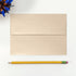 LUXPaper A7 Invitation Envelopes | Peel & Press | 5 1/4" x 7 1/4" | Taupe Metallic | 80lb. Text | 50 Qty...