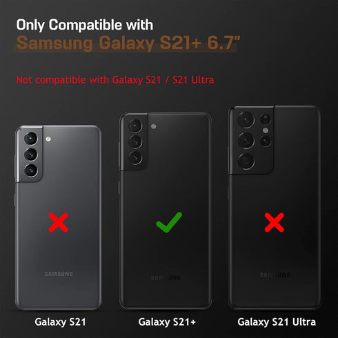 LOHASIC for Galaxy S21 Plus Case 5G, Premium Leather Luxury Business PU Non-Slip Grip Shockproof Bumper Full Body Protective Cover Men Phone Cases...