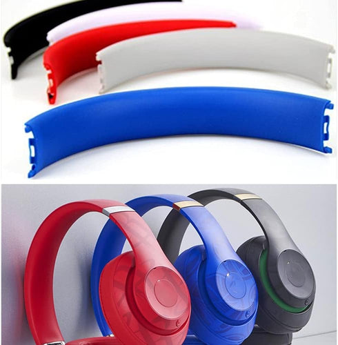 Replacement Top Headband Foam Cushion Pad Repair Parts Compatible with Beats by Dr.Dre Studio 3.0 Studio 2.0 Wired/Wireless Over-Ear Headphone (Bl...