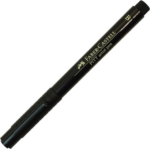 Faber-Castell Art & Graphic Pitt Artist Pen Brush India Ink Pen, Black, Single Pitt Pen, for Art, Craft, Drawing, Sketching, Home, School, Univers...