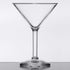 G.E.T. SW-1402-1-SAN-CL-EC Heavy-Duty Shatteproof Plastic Martini Glasses, 6 Ounce, Clear (Set of 4)...