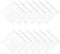 12 Pack Men's Handkerchiefs White Handkerchiefs for Men Solid Color Mens Hankies Gents Hankerchieves with Stripe for Wedding Party...