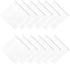 12 Pack Men's Handkerchiefs White Handkerchiefs for Men Solid Color Mens Hankies Gents Hankerchieves with Stripe for Wedding Party...