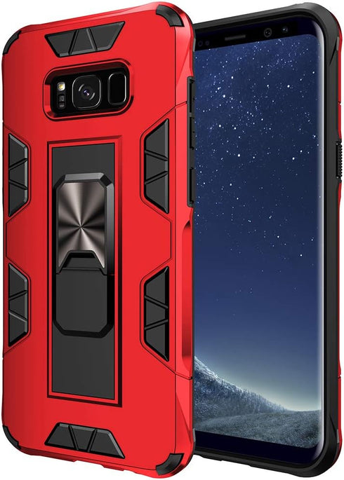 for Samsung Galaxy S8 Plus Case Samsung Galaxy S8+ Case Military Grade Built-in Kickstand Case Holder Armor Heavy Duty Shockproof Cover Protective...