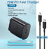 Z Flip 5 Fast Charger,25W USB-C Samsung Super Fast Charger Type C with 5FT Flip Type C Charging Cable for Samsung Galaxy Z Flip 5,Flip 4, Flip 3/Z...