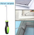 Screen Tool, King&Charles Screen Roller Tool with Bearing - Spline Tool, Screen repair tool Spline Roller for Installing Door Screen Window...