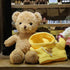 Cute Teddy Bear Plush Stuffed Animal, Teddy Bear with Coffee Hoodie, Gifts for Children(11.8" Brown)...