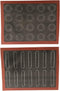 Silicone Pastry Mat - 30x40cm Non-Slip Micro-Perforated Oven Mat Silicone Biscuit Baking pad Pizza Cake Baking Pan Mat Oven Bakeware Tools...
