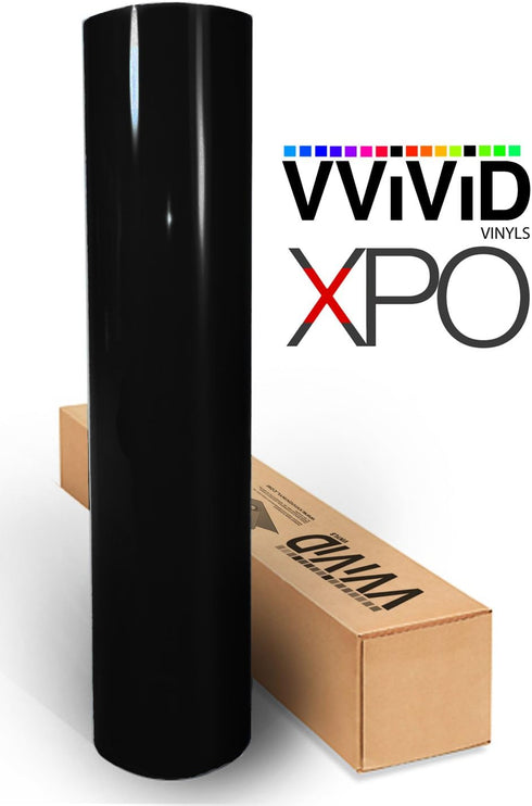 VViViD Vinyl Car Wrap Emblem, Gloss Black, Compatible with Chevy Bowtie Logo (2 Rolls (11.8 Inch x 4 Inch))...