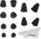 ALXCD Ear Tips for LG HBS 730 HBS750 800 910 Headset, (S/M/L) 3 Pair Ear Tips & (S/L) 2 Pair Triple Flange Tips & (M) 1 Pair Double Flange Tip, Fi...