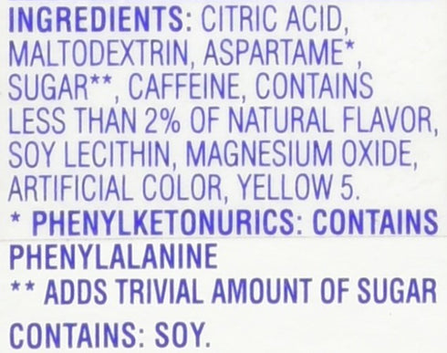 Crystal Light On The Go Citrus Caffeine, 10 Packets (Pack of 4)...