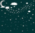 Clouds Decals Moon and Stars Wall Decal Kids Wall Decals Wall Stickers Peel and Stick Removable Wall Stickers Kids Room Decoration Good Night Nurs...