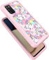 Compatible with Samsung Galaxy A02S, Cute Unicorn Pink Pattern Dual Layer Heavy Duty Shockproof Shockproof Defender Transparent Bumper Back Cover ...