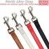 MayPaw Leather Dog Leash 6FT, Soft and Strong 5/8 Inch Dog Leather Leash with Extra D-Ring for Waste Bags and Sturdy Clip, Dog Training Lead for M...