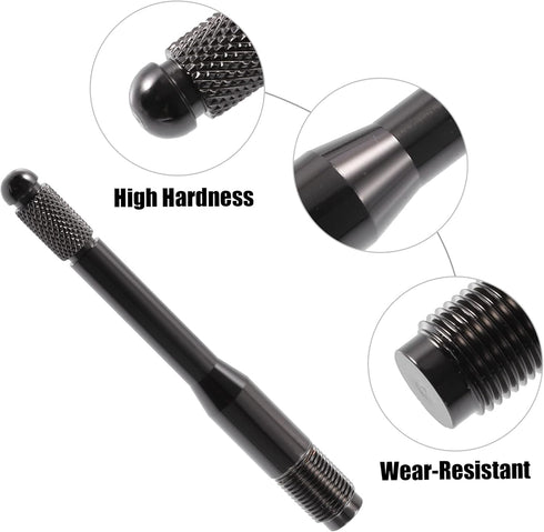 ACROPIX M14x1.25 Wheel Alignment Pin Mounting Car Wheel Hanger Rim Stud Bolt Nut Tire Change Guide Tool - Pack of 2 Titanium Tone...