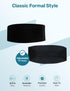 S.H. Churchill & Co. Men's Adjustable Satin Cummerbund - Black...