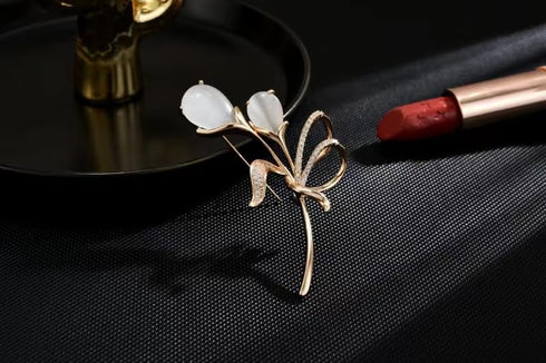 Tulip Brooch for Women Tulip Lapel Pin Tulip Flower Brooch Pin Jewelry Gifts...