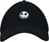Disney The Nightmare Before Christmas Dad Hat, Jack Skellington Cotton Adult Baseball Cap with Curved Brim, Black, One Size...