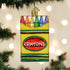 Old World Christmas Box of Crayons Blown Glass 2020 Unique Christmas Ornaments for Christmas Tree Decorations...