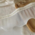 5 Yards Beaded Ruffled Organza Lace Mirror Decoration Bouquet Lace Curtains Home Fabric Lace...