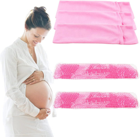 HI FINE CARE Reusable Perineal Cooling Pad,Pain Relief of Postpartum Hemorrhoids, Instant Perineal Cold Pack,Vaginial Ice Pack for Pain Relief(2 P...