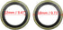 X AUTOHAUX 20pcs Engine Oil Crush Washers Drain Plug Gaskets 12mm ID. 18mm OD. Bronze Tone for Car...