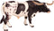 Flormoon Animal Figures Realistic Texas Longhorn Bull Plastic Early Educational Toys Cupcake Topper Party Gift for Kids 3+ Year Old(Male)...