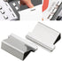 100PCS Paper Clip Dispenser Refill Clip Reusable Metal Clip Silver Loose Leaf Binder for Binding Document and Storing Question Paper and Photograp...