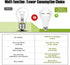 Rechargeable Light Bulbs 9W,Battery Operated Powered LED Light Bulb 600Lumen 3000K Warm White for Power Outage,Camping,Outdoor Activity,Hurricane,...