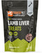 Raw New Zealand Freeze Dried Lamb Liver Treats- Single Ingredient Human Grade 100% Natural Grass Fed Free Range, 60% Protein, Humanely Raised, Min...