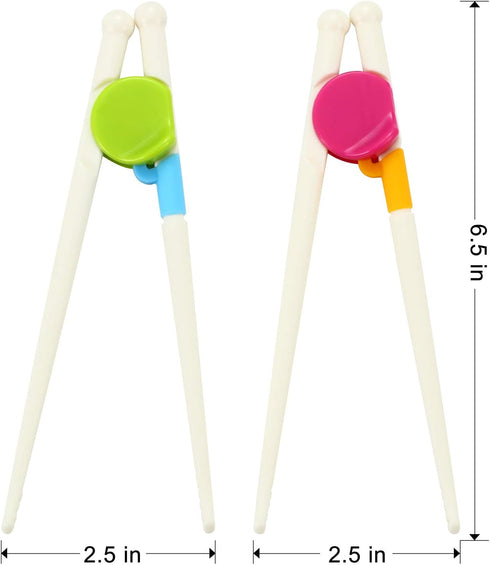 PandaEar Kids Children Adult Training Chopsticks (2 Pack)...