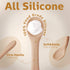 5 Pieces Silicone Baby Spoons Kids Utensils Self Feeding Supplies First Stage Baby Heat Resistant Food Spoon Safe Infant Baby Spoon for Over 6 Mon...