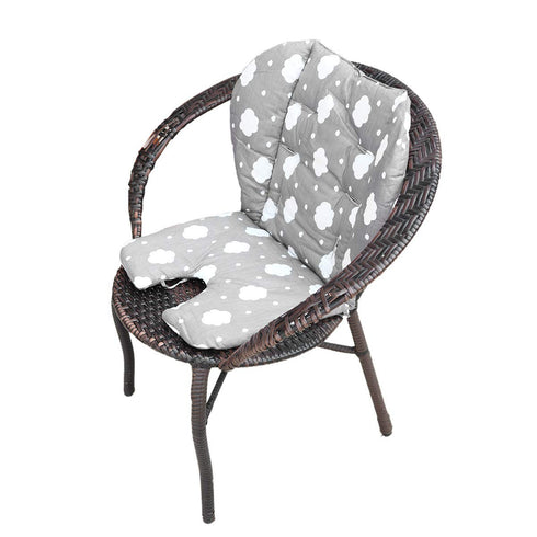 Twoworld High Chair Cushion, Large Thickening Baby High Chair Seat Cushion Liner Mat Pad Cover Breathable Suitable for All Kinds of Baby Dining Ch...