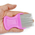 4 Pcs Lice Comb Nit Comb Pet Hair Grooming Comb Removal Dandruff Comb with Metal Teeth...
